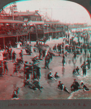 In the Surf, Atlantic City, N.J., U. S. A. [1875?-1905?] [ca. 1890]