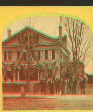 Judge Hoar's residence, Concord, Mass. 1859?-1900? 1875