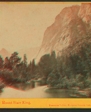 Mount Starr King, Yosemite Valley, Mariposa County, Cal. 1861-1873 1861-1878?