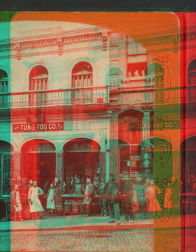 Chinese store, Sacramento Street, San Francisco, Cal. 1868?-1900? [ca. 1875]