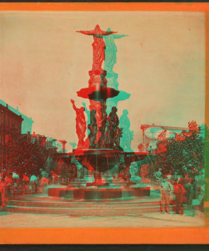 The Tyler Davidson fountain (general view, west). 1865?-1895?