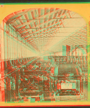 Machinery Hall, interior. 1876