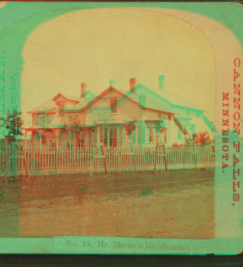 Mr. Moore's residence. 1869?-1910?