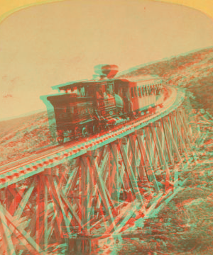 Train going up Mt. Washington. [1876-1889] 1860?-1903?