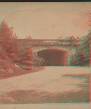 [View of a stone bridge.] [1860?-1900?]