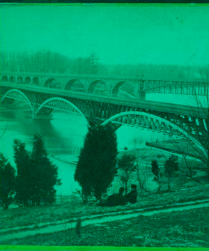 Girard Avenue and Junc[tion] R.R. bridge. 1865?-1907