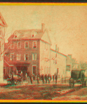 Marshal House, Alexandria, the scene of Col. Ellsworth's assassination., 1861-1865