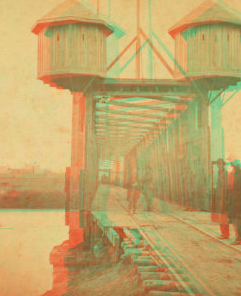 Bridge over the Cumberland River on the Louisville and Nashville R. R.. 1861-1865