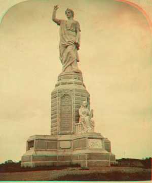 National Monument to the forefathers. 1865?-1905?