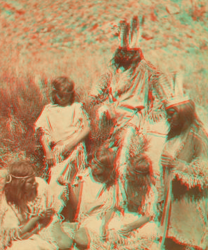 Kai-vav-its, a tribe of Pai Utes living on the Kai-bab Plateau near the Grand CaÒon of the Colorado in Northern Arizona : the necklace. 1871-1874