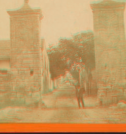 City gate. 1868?-1905?