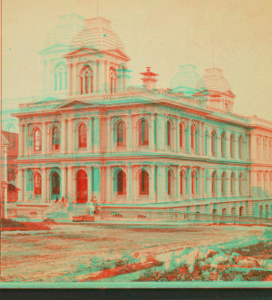 New Custom House, Portland. 1865?-1883?