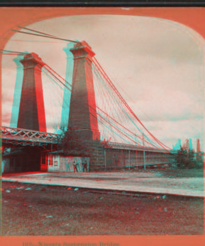 Niagara Suspension Bridge. 1869?-1880?