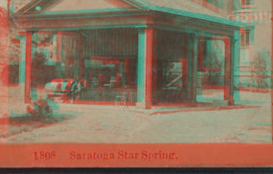 Saratoga Star Spring. [ca. 1880] [1858?-1905?]
