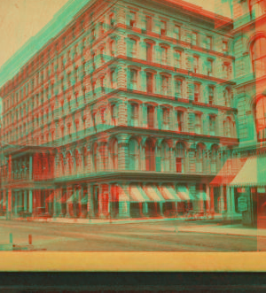 Lindell Hotel, St. Louis, Missouri. 1865?-1890? ca. 1880