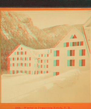 Winter in Franconia Notch, N.H. 1865?-1890?