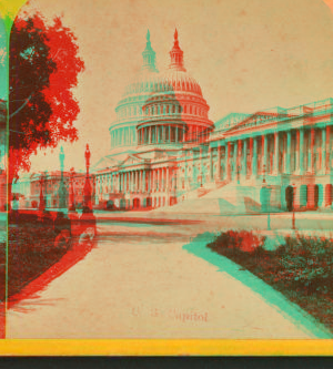 U.S. Capitol. East Front. 1870?-1895?