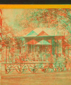 Summer house in square, Cleveland. 1865?-1899