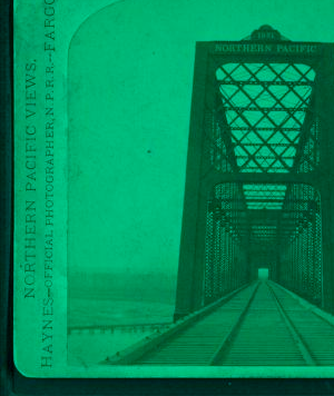 [Northern Pacific Railway bridge.] 1876?-1903?