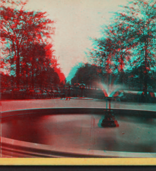 The fountain on the Mall. [1860?-1875?]