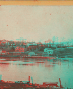 A view of Winthrop's Neck and cove. 1865?-1895?