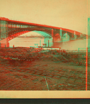 St. Louis Bridge, Missouri. ca. 1875 1873-1909