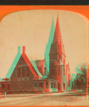 North Congragational Church, Matoon Street. 1865?-1885?