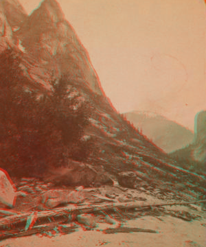 The Old Chief, sunset, Yo Semite Valley. 1872-1873