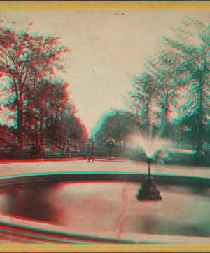 The fountain on the Mall. [1860?-1875?]