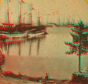 Bay of Marquette, Lake Superior. 1867