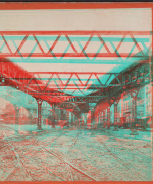 New York elevated railway. 1870?-1905?