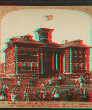 White Oak Cotton Mill School. Greensboro, N.C. 1909