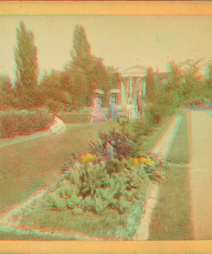 Front of Parterre. 1870?-1900? 1866-1874