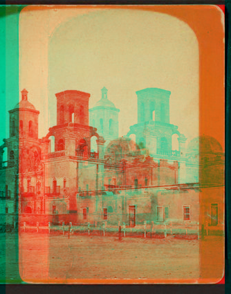 Cathedral of San Xavier del Bac near Tucson. 1864-c1903 ca. 188-