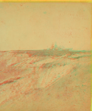 Cliff and Light House. [ca. 1865] 1869?-1880?