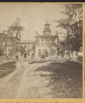 Auburn Theological Seminary (front view). [ca. 1875] [1865?-1885?]