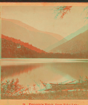 Franconia Notch, from Echo Lake. 1865?-1890?