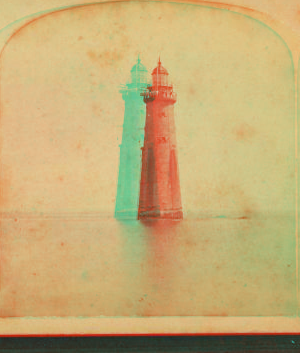 Minot's Ledge Lighthouse. 1859?-1885?