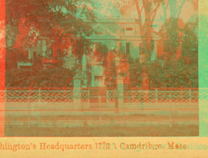 Longfellow residence (Washington's headquarters 1773) Cambridge, Mass. 1859?-1910?