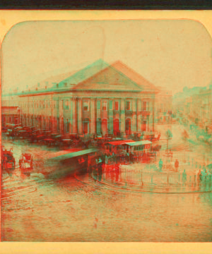 Haymarket Square, Boston. 1859?-1880?