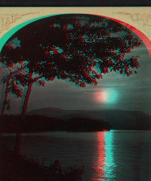 Moonlight on Lake George. [1870?-1885?]