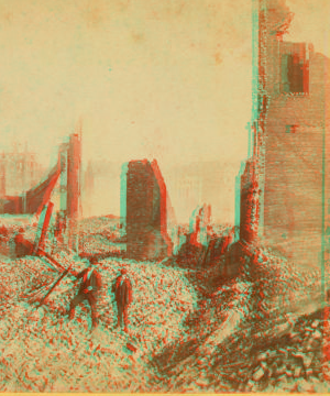 View of the ruins on Summer St. 1872