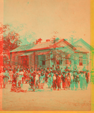 Colored School. 1870?-1885?