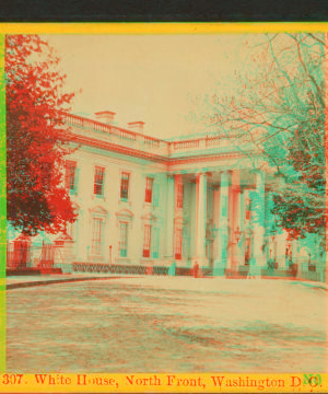 White House, north front, Washington, D.C. 1859?-1910?