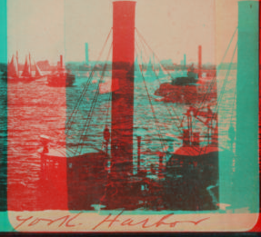 New York Harbor. [1858?-1915?]