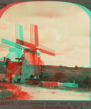 Old-fashioned Sugar Mill Driven by the Wind, Barbadoes, B. W. I. [ca. 1900]