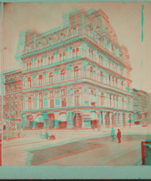 New Masonic Temple, Twenty-third St. & 6th Ave. [1865?-1896?] [ca. 187-]