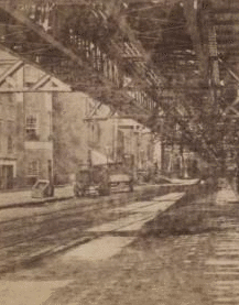 Metropolitan elevated railway, Church st. 1870?-1905?
