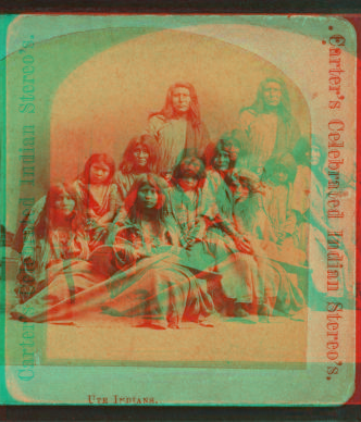 Ute Indians. 1865?-1885?