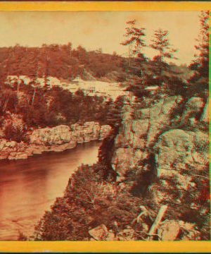 View in the dalles of the St. Croix. 1865?-1898?